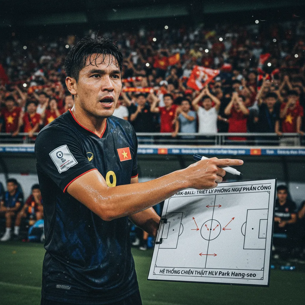 Sơ đồ chiến thuật 3-4-3 của HLV Park Hang-seo