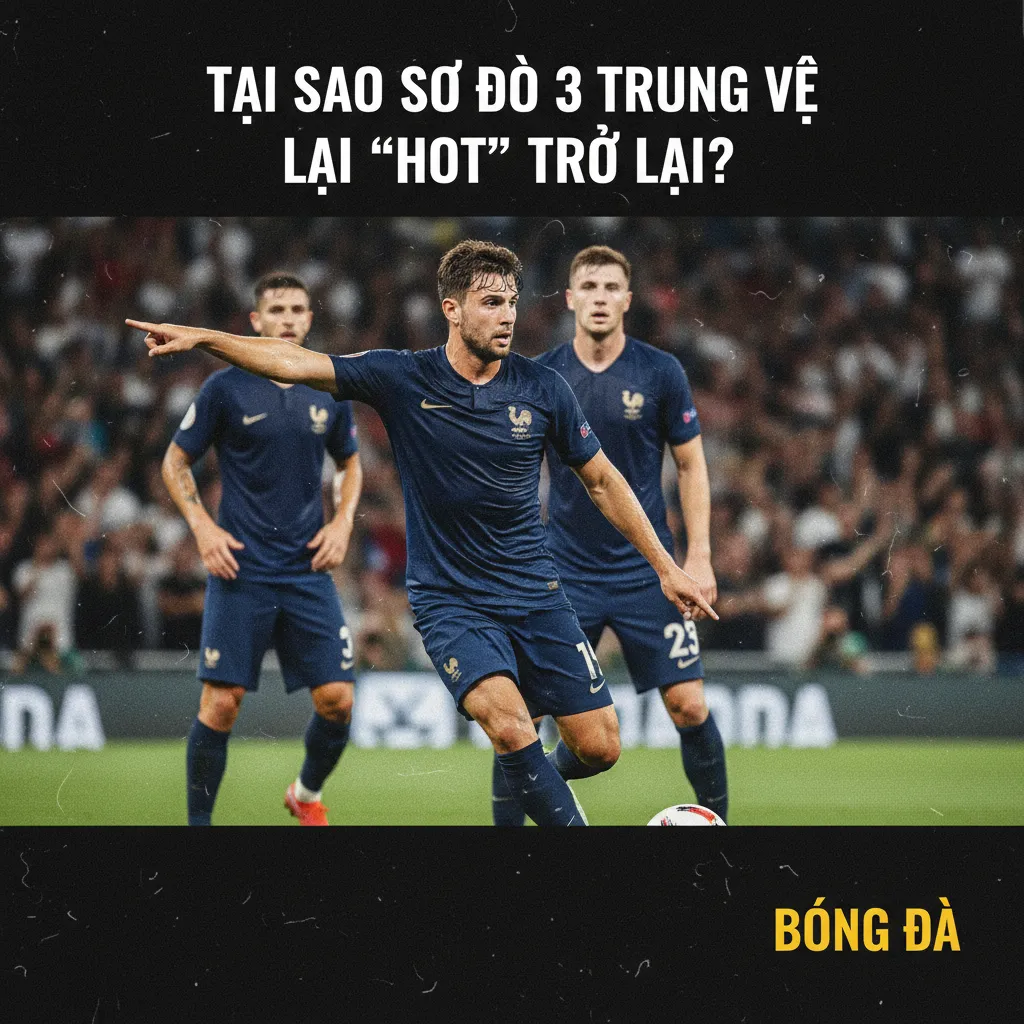 Khối phòng ngự 5 người khi các wing-back lùi sâu