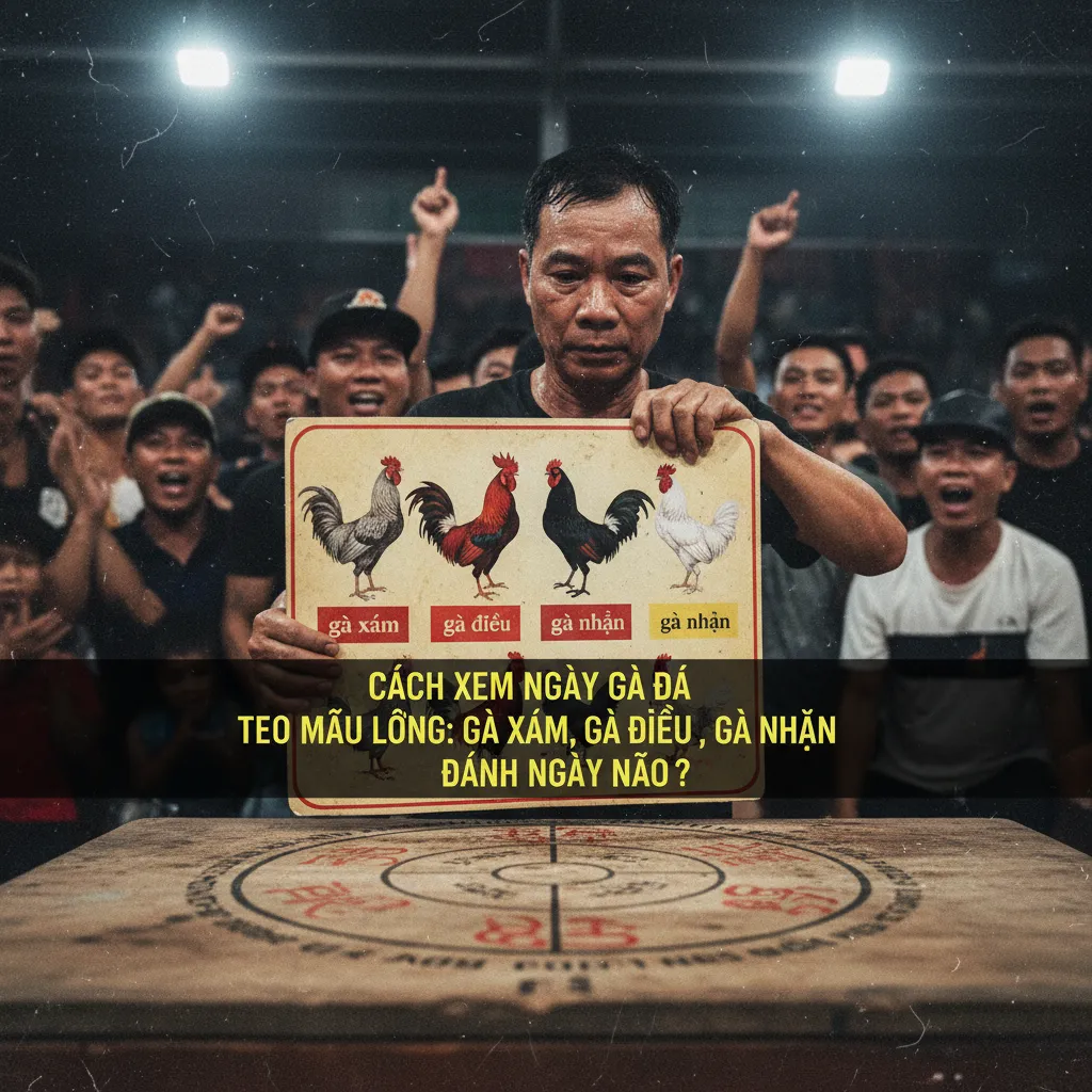 Quy đổi màu lông gà đá sang mệnh Ngũ Hành