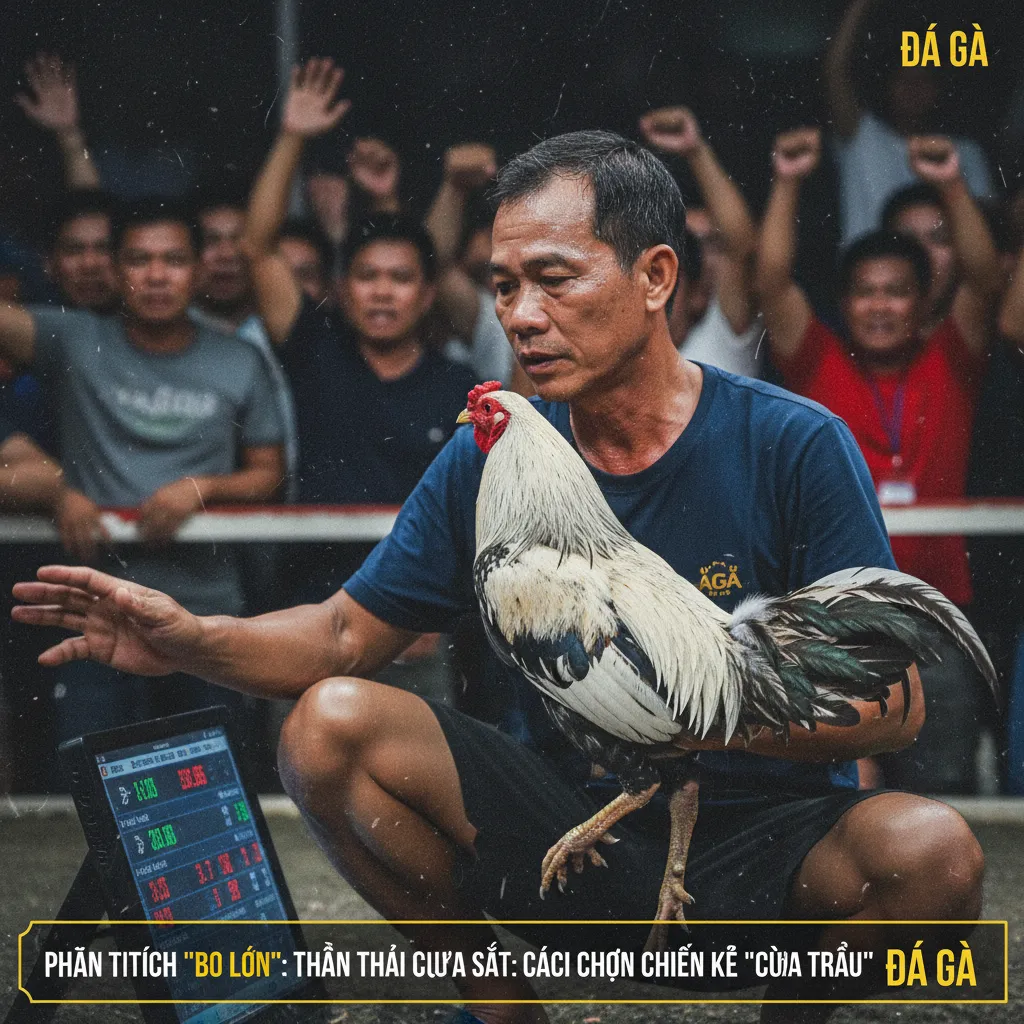 Hai chiến kê đang giao tranh trong sới