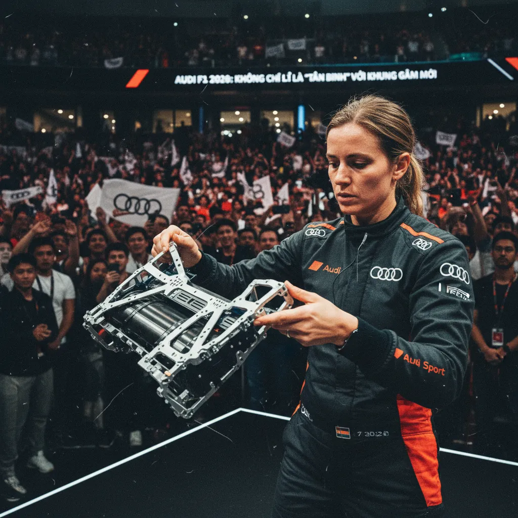 Audi F1 2026: Không chỉ là "tân binh" với khung gầm mới