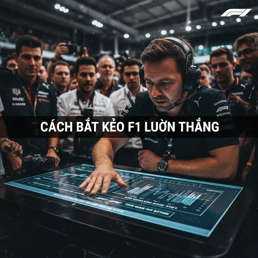 Một cú pit stop F1 tốc độ cao